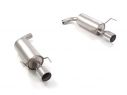 RAGAZZON DOUBLE STAINLESS STEEL REAR WITH ROUND TERMINALS 102MM ALFA ROMEO 159 1750TBI 147KW +SPORTWAGON 2009-2011