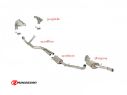 RAGAZZON HOSE REPLACEMENT CATALYST GR. N INOX ALFA ROMEO 75 KAT. 2.5 V6 Q.ORO/MILANO - KAT. 3.0I V6 1988-1993