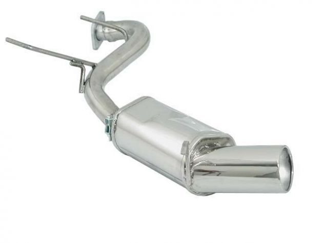 RAGAZZON STAINLESS STEEL REAR WITH ROUND TERMINAL 102MM ALFA ROMEO GTV 916/SPIDER 2.0 V6 TURBO 148KW 1995+