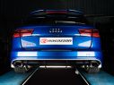 TUBO CENTRALE SENZA SILENZIATORE+POSTERIORE SDOPPIATO CON VALVOLE RAGAZZON AUDI RS6 4G - C7 QUATTRO AVANT 4.0TFSI V8 412KW 2013+