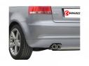 TUBO SOSTITUZIONE CATALIZZATORE GR. N INOX RAGAZZON AUDI A3 8P A3 1.9TDI 77KW - 2.0TDI 100/103KW 05/2003+