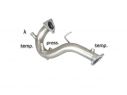 RAGAZZON HOSE REPLACEMENT CATALYST AND PARTICULATE FILTER GR. N INOX AUDI A5 8T CABRIO 2.7TDI V6 140KW 2009-2011