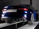 POSTERIORE SDOPPIATO TERMINALI ROTONDI 2X102MM CON VALVOLA INTEGRATA AUDI S5 F5 COUPÈ 3.0TFSI QUATTRO 260KW 2016+