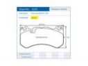 PAGID PAIR FRONT BRAKE PADS MERCEDES-BENZ GLE (W166) AMG 63 4-MATIC (166.074) 386 KW 04/15-05/17