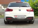 POSTERIORE SDOPPIATO TERMINALI ROTONDI 90MM SPORT LINE CON VALVOLE RAGAZZON BMW SERIE1 F20 120I 135KW - B48 2016-07/2018