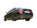 RAGAZZON DOUBLE STAINLESS STEEL REAR WITH ROUND 2X80MM STAGGERED TERMINALS BMW SERIE5 F10 SEDAN 525D 150KW 2010-2011