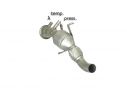 RAGAZZON CATALYST GR. N WITH PARTICULATE FILTER REPLACEMENT HOSE BMW SERIE5 E61 TOURING 530D 170KW 2005-2007