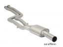 TUBO SOSTITUZIONE SECONDO CATALIZZATORE INOX GR. N + CENTRALE INOX RAGAZZON BMW M COUPÈ E82 COUPÈ 250KW 2011-2012