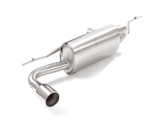 RAGAZZON STAINLESS STEEL REAR WITH ROUND TERMINAL 90MM BMW SERIE1 F20 118I 100KW - B38 07/2015-2019