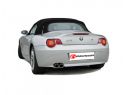 POSTERIORE INOX TERMINALI ROTONDI 2X80MM SFALSATI RAGAZZON BMW Z4 E85 2.5 I 141KW - 3.0 I 170KW 2002-2006