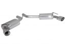 RAGAZZON DOUBLE STAINLESS STEEL REAR WITH ROUND TERMINALS 102MM SPORT LINE CHEVROLET CAMARO SS 6.2 V8 299KW 2009-2015