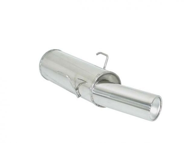 RAGAZZON STAINLESS STEEL REAR WITH ROUND TERMINAL 102MM CITROEN SAXO VTS 1.4 - 1.6 EURO 2 1999-2000