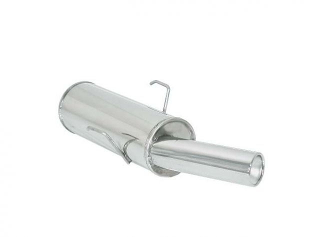 RAGAZZON STAINLESS STEEL REAR WITH ROUND TERMINAL 80MM CITROEN SAXO VTS 1.4 - 1.6 EURO 2 1999-2000