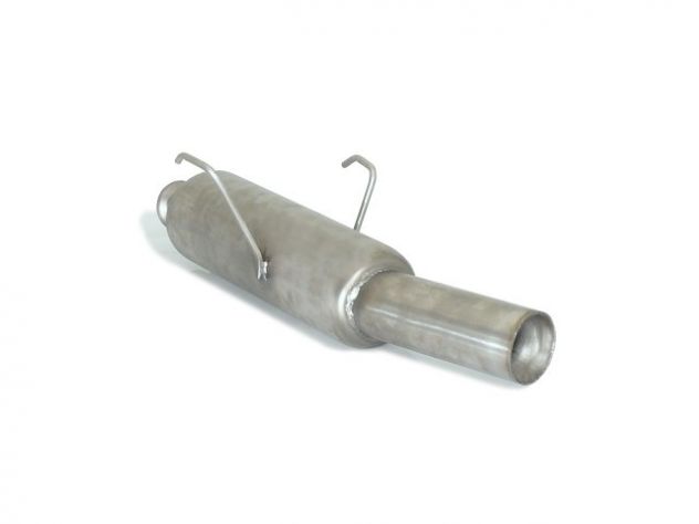 RAGAZZON REAR INOX GR. N WITH ROUND TERMINAL 80MM CITROEN SAXO 1.1 44KW 1996+