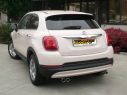 POSTERIORE INOX SDOPPIATO TERMINALI OVALI 135X90MM SPORT LINE RAGAZZON FIAT 500X 334 1.4MULTIAIR 103KW 2015-2018