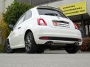 RAGAZZON DOUBLE STAINLESS STEEL REAR WITH 115X70MM OVAL TERMINALS FIAT 500 312 1.2 51KW 2015+