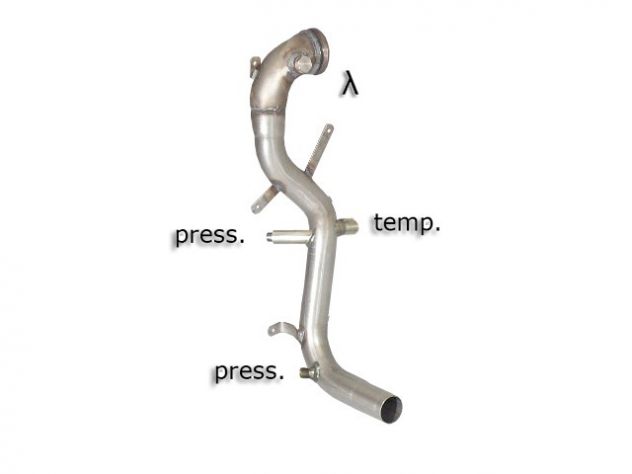 RAGAZZON HOSE REPLACEMENT CATALYST AND PARTICULATE FILTER GR. N INOX FIAT DOBLÒ 263 1.3MJT 66KW 2010-2016