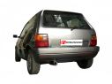 POSTERIORE INOX CON TERMINALE ROTONDO 80MM RAGAZZON FIAT UNO 1° SERIE 1301CC TURBO IE 1985+8/1989