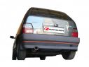 RAGAZZON STAINLESS STEEL REAR WITH ROUND TERMINAL 80MM FIAT UNO 2° SERIE 1372CC TURBO IE KAT. 09/1989-1993