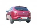 RAGAZZON STAINLESS STEEL REAR WITH OVAL TERMINAL 135X90MM SPORT LINE FIAT BRAVO II 198 1.4 TJET SPORT 88/110KW 02/2007+