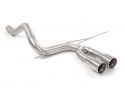 RAGAZZON REAR TUBE GR. N INOX WITH ROUND CENTRAL TERMINALS 102MM FORD FOCUS MK3 DYB ST 2.0T 184KW 2011+