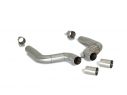 RAGAZZON FRONT HOSE WITH STAINLESS STEEL FLEXIBLE FORD MUSTANG MK6 COUPÈ 5.0 V8 GT 310KW DIAM.76MM 2015-2017