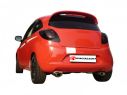 POSTERIORE INOX SDOPPIATO TERMINALI OVALI 115X70MM RAGAZZON FORD KA RU 1.2 51KW 01/2009+