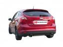 POSTERIORE INOX SDOPPIATO TERMINALI ROTONDI 102MM RAGAZZON FORD FOCUS MK3 DYB 1.6 ECOBOOST 110KW 03/2011-2015