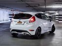 RAGAZZON STAINLESS STEEL REAR WITH ROUND 2X80MM STAGGERED TERMINALS FORD FIESTA MK7 ST 1.6I ECOBOOST 134KW 2013-2017