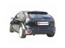 RAGAZZON DOUBLE STAINLESS STEEL REAR WITH ROUND 102MM TERMINALS FORD FOCUS MK2 DA3 2.5 ST 165KW 01/2005 +