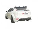 RAGAZZON DOUBLE STAINLESS STEEL REAR WITH ROUND TERMINALS 102MM SPORT LINE FORD FOCUS MK2 DA3 RS 2.5 TURBO 224KW 2009+