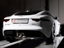 RAGAZZON CENTRAL + REAR ROUND CENTRAL TERMINALS 108MM SPORT LINE JAGUAR F-E COUPÈ P300 2.0 I4 221KW 2017+