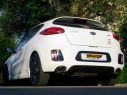 RAGAZZON DOUBLE STAINLESS STEEL REAR WITH 135X90MM SPORT LINE OVAL TERMINALS KIA PRO CEE'D MK2 JD 1.6T GT 150KW 2013+