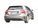 RAGAZZON STAINLESS STEEL REAR MERCEDES CLASSE A W176 A250 155KW +SPORT 2012-05/2018