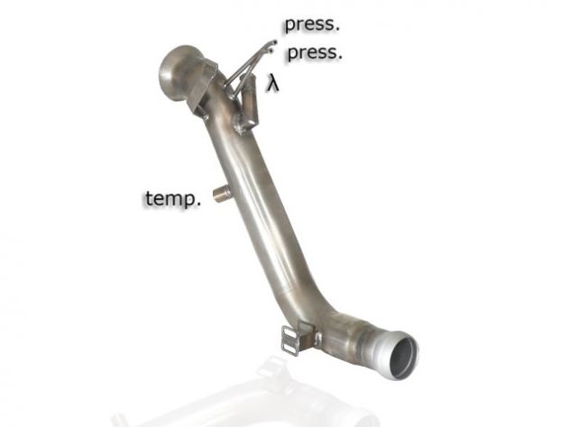 RAGAZZON HOSE REPLACEMENT CATALYST AND PARTICULATE FILTER GR. N INOX MERCEDES CLASSE C 204 W204 C220CDI 125KW 2007-2009