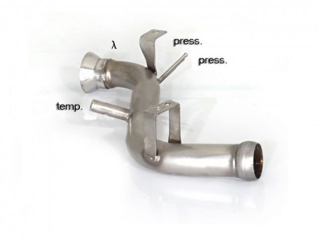 HOSE REPLACEMENT CATALYST AND PARTICULATE FILTER GR. N INOX MERCEDES CLASS E 207 E 220 CDI COUPÈ/CABRIO 125KW 2010-08/2014