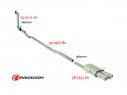 POSTERIORE INOX TERMINALI ROTONDI 2X90MM CARBONIO CON VALVOLA INTEGRATA RAGAZZON MINI R59 ROADSTER COOPER S 1.6 135KW 2012+