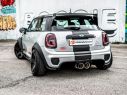 RAGAZZON STAINLESS STEEL REAR WITH ROUND TERMINALS 2X102MM WITH INTEGRATED VALVE MINI F56 JCW 2.0 170KW 2014-07/2018