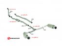 RAGAZZON CONNECTION PIPE Y MINI R55 CLUBMAN JCW 1.6 155KW 11/2007+