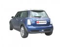 TUBO CENTRALE INOX SENZA SILENZIATORE RAGAZZON MINI R53 COOPER S 1.6 I 120KW/125KW 2002-10/2006