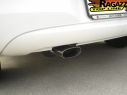 RAGAZZON STAINLESS STEEL REAR WITH ROUND TERMINAL 90MM SPORT LINE OPEL CORSA E 1.4 66KW 11/2014-2019