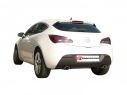 POSTERIORE INOX SDOPPIATO TERMINALI OVALI 115X70MM RAGAZZON OPEL ASTRA J GTC 1.6 TURBO 132KW 2011-2013