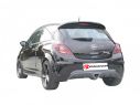 POSTERIORE INOX CON TERMINALE CENTRALE ROTONDO 60MM RAGAZZON OPEL CORSA D 1.6 TURBO OPC 141KW FG11 09/2006+