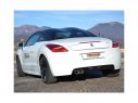 POSTERIORE INOX GR. N TERMINALI ROTONDI 2X60MM RAGAZZON PEUGEOT RCZ 1.6 TURBO 147KW 2010-2015