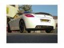 POSTERIORE INOX GR. N TERMINALI ROTONDI 2X60MM RAGAZZON PEUGEOT RCZ 1.6 TURBO 147KW 2010-2015