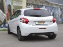 RAGAZZON DOUBLE STAINLESS STEEL REAR WITH 115X70MM OVAL TERMINALS PEUGEOT 208 1.4VTI 70KW 2012+