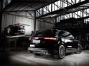 COPPIA TERMINALI ROTONDI 2X108MM SPORTLINE SFALSATI NERO PORSCHE CAYENNE 536 - 9YA 3.0 V6 250KW 2017-08/2018 NO EURO6D-TEMP