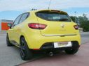 POSTERIORE INOX CON TERMINALE ROTONDO 80MM RAGAZZON RENAULT CLIO IV 0.9TCE 66KW 2012+