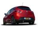 POSTERIORE INOX CON TERMINALE ROTONDO 80MM RAGAZZON RENAULT CLIO IV 1.5DCI 55KW 2012+