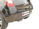 POSTERIORE INOX CON TERMINALE OVALE 135X90MM SPORT LINE RAGAZZON RENAULT TWINGO MK2 1.6 16V RS 98KW 06/2007-2013